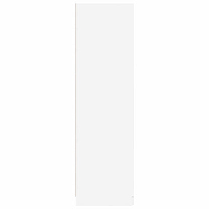 vidaXL Wardrobe White 80x52x180 cm Engineered Wood