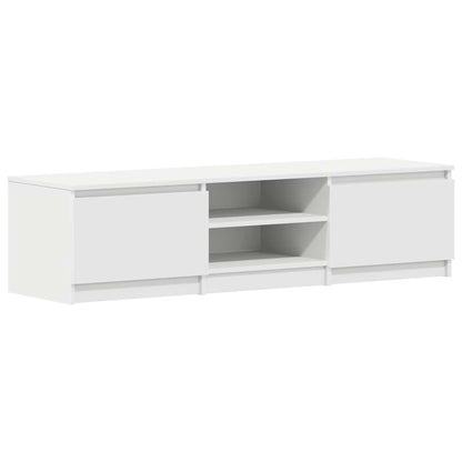 vidaXL TV Cabinet | White | Engineered Wood | TV Cabinet | Rectangular