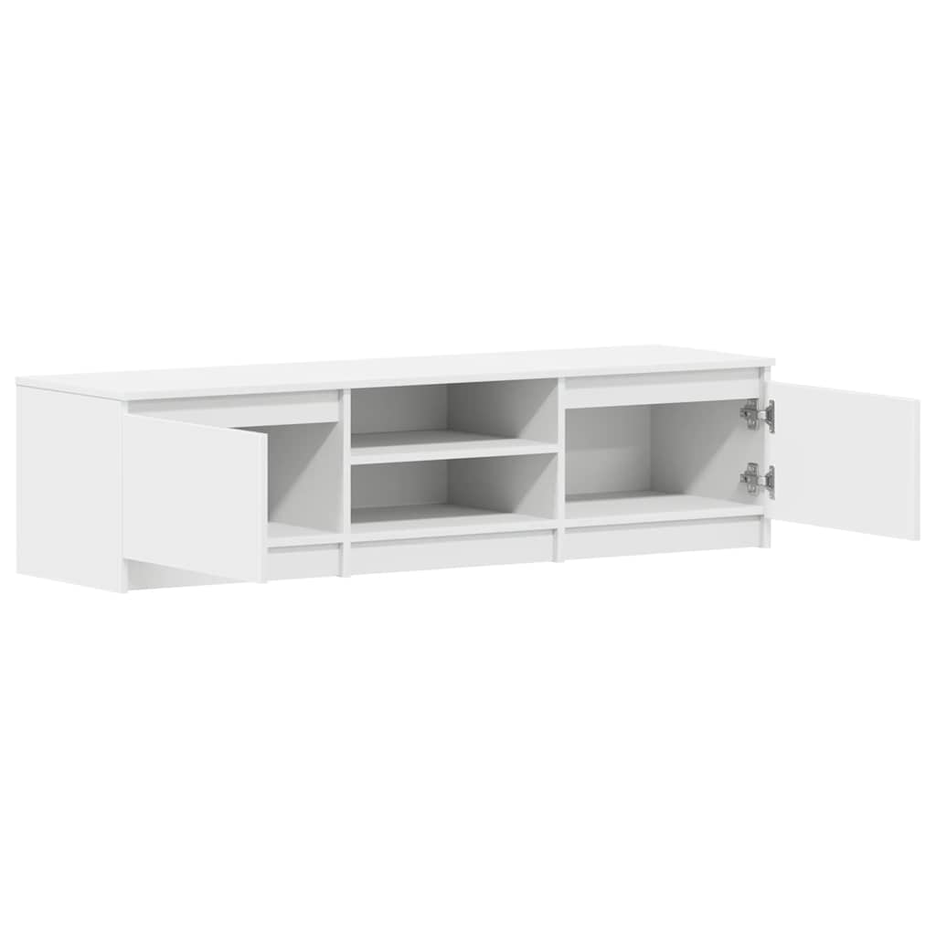 vidaXL TV Cabinet | White | Engineered Wood | TV Cabinet | Rectangular