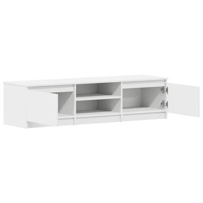 vidaXL TV Cabinet | White | Engineered Wood | TV Cabinet | Rectangular
