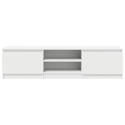 vidaXL TV Cabinet | White | Engineered Wood | TV Cabinet | Rectangular