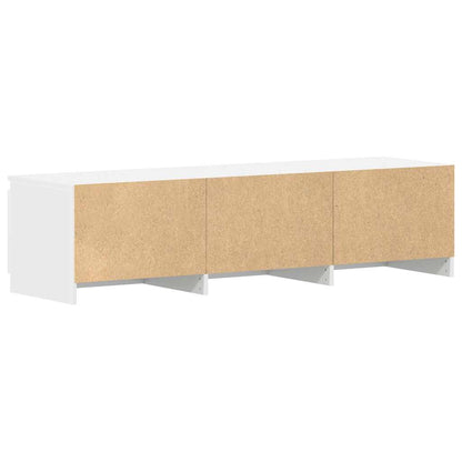 vidaXL TV Cabinet | White | Engineered Wood | TV Cabinet | Rectangular