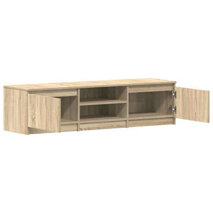 vidaXL TV Cabinet Sonoma Oak 140x40x35.5 cm Engineered Wood