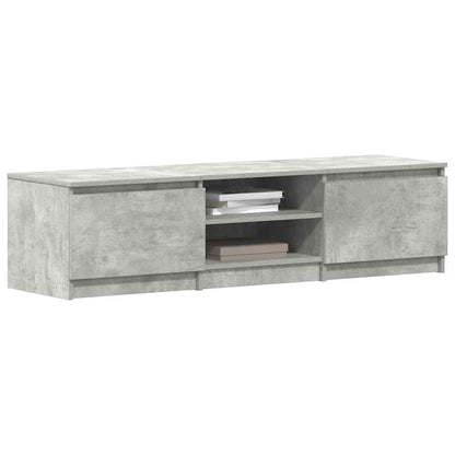 vidaXL TV Cabinet | Concrete Grey | Engineered Wood | 140 x 40 cm | TV Cabinet