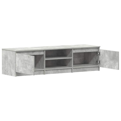 vidaXL TV Cabinet | Concrete Grey | Engineered Wood | 140 x 40 cm | TV Cabinet