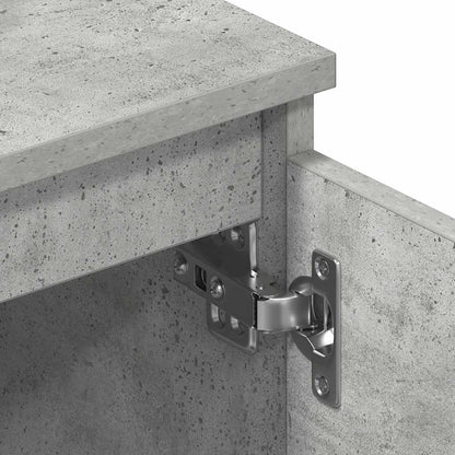 vidaXL TV Cabinet | Concrete Grey | Engineered Wood | 140 x 40 cm | TV Cabinet