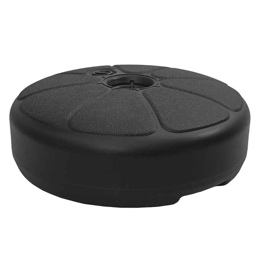 47854 vidaXL Umbrella Base Sand/Water Filled 15 L Black
