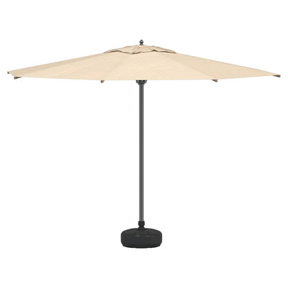 47854 vidaXL Umbrella Base Sand/Water Filled 15 L Black