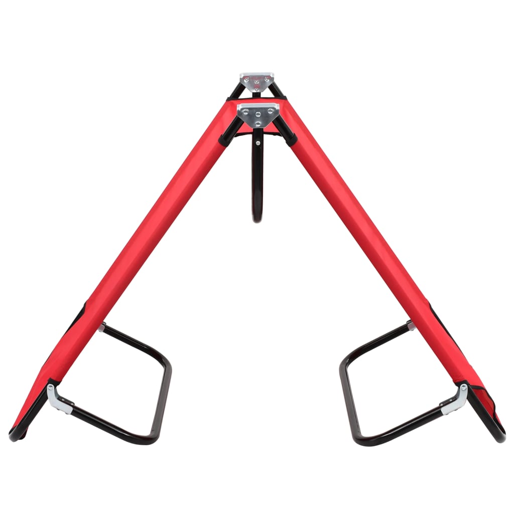 vidaXL Sun Lounger | Red