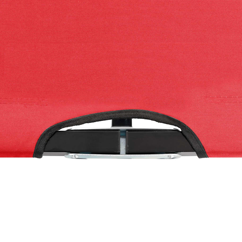vidaXL Sun Lounger | Red