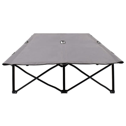 vidaXL Sun Lounger | Grey