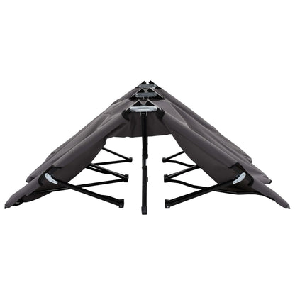 vidaXL Sun Lounger | Grey