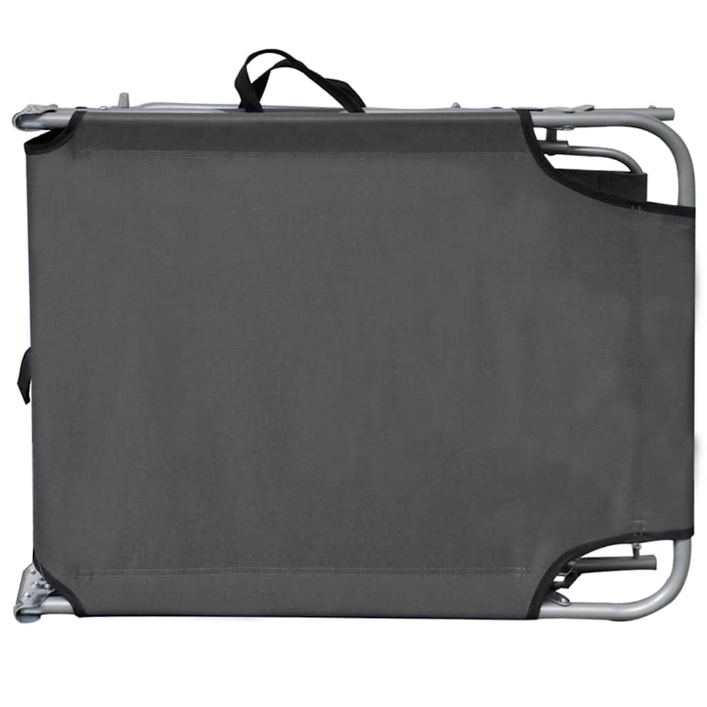 vidaXL Sunlounger | Grey