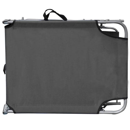 vidaXL Sunlounger | Grey