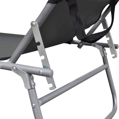 vidaXL Sunlounger | Grey