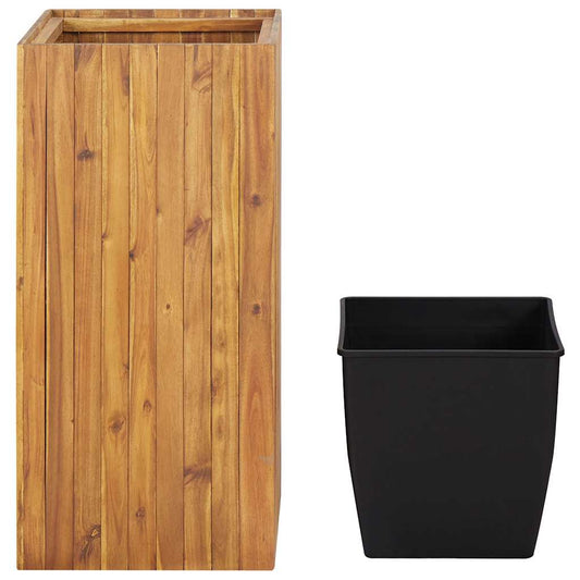 46571 vidaXL Garden Raised Bed 43,5x43,5x90 cm Solid Acacia Wood