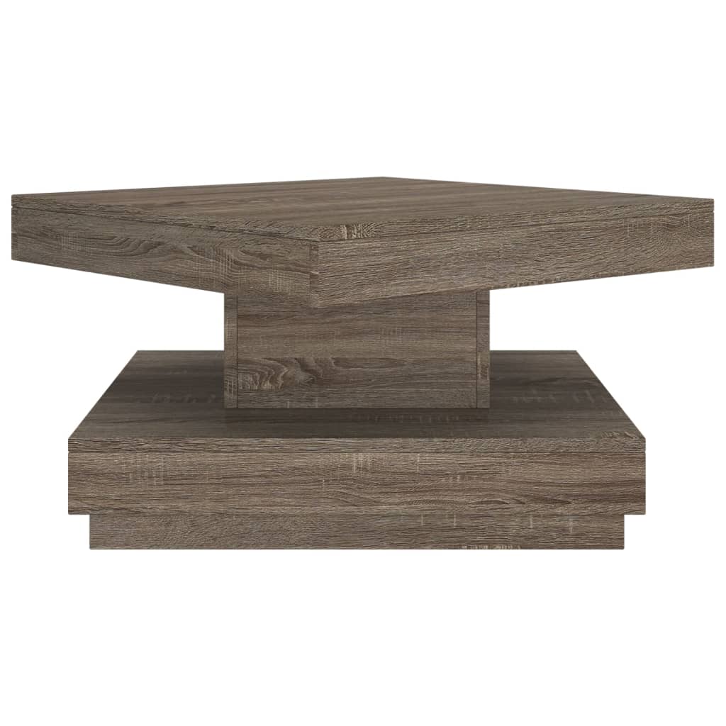 vidaXL Coffee Table Grey 60x60x35 cm MDF