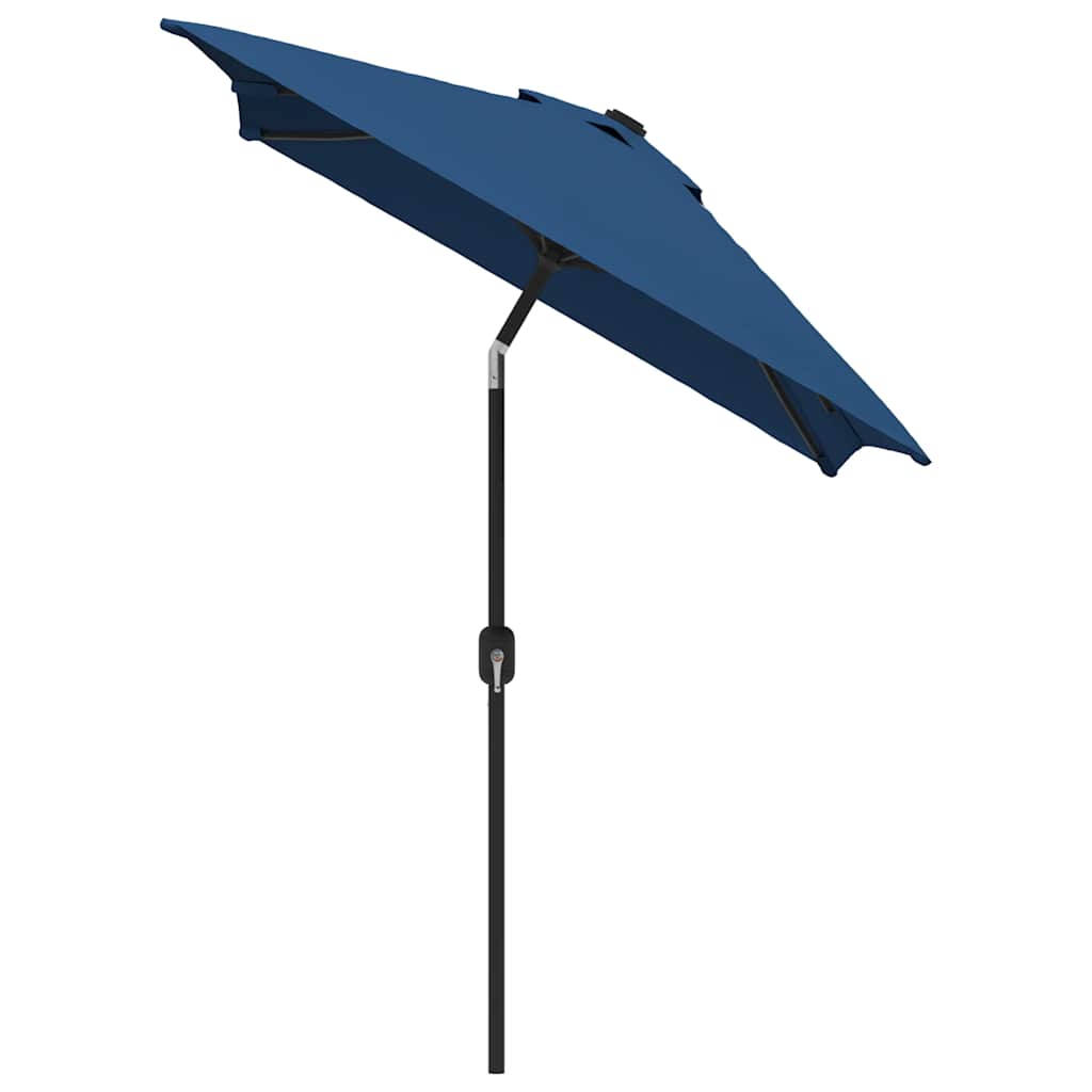 vidaXL Garden Parasol | Azure | Polyester | 300x200 cm | Tiltable