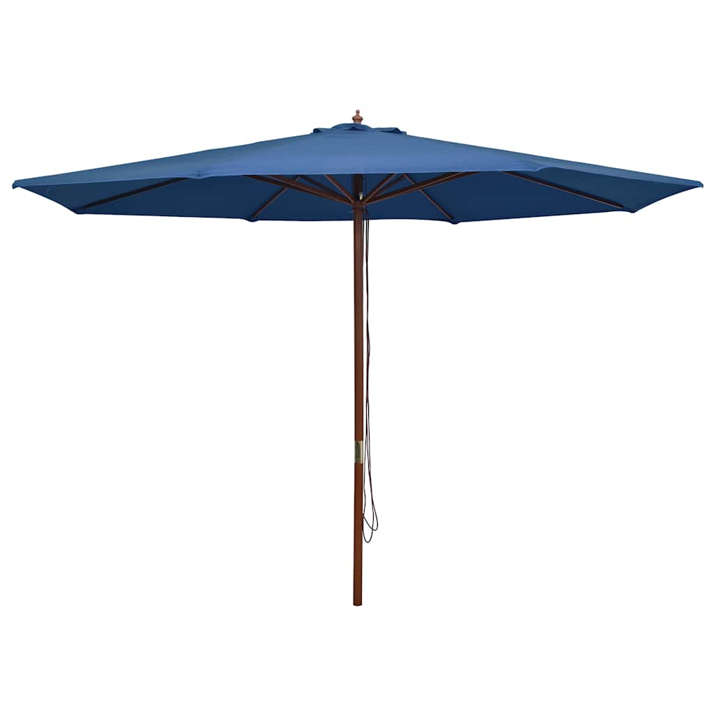 vidaXL Garden Parasol | Blue | Fabric (100% polyester) | Large