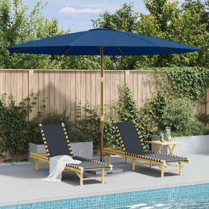 vidaXL Garden Parasol | Blue | Fabric (100% polyester) | Large
