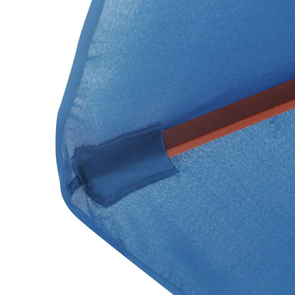 vidaXL Garden Parasol | Blue | Fabric (100% polyester) | Large