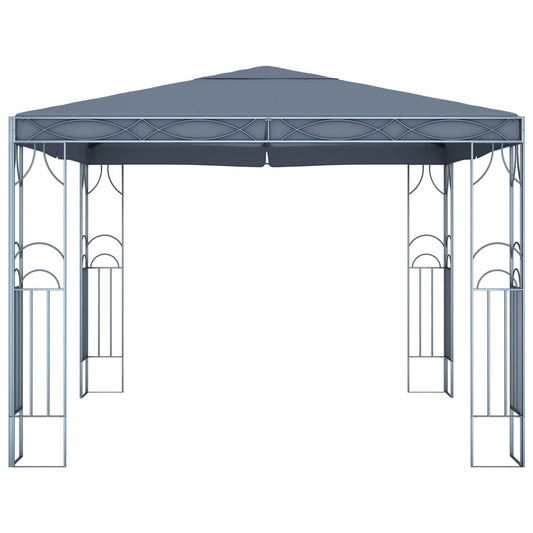 vidaXL Gazebo 300x300 cm Anthracite
