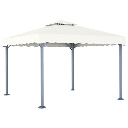 vidaXL Gazebo | Cream | Aluminium | 300x300 cm | UV-resistant materials | Gazebo