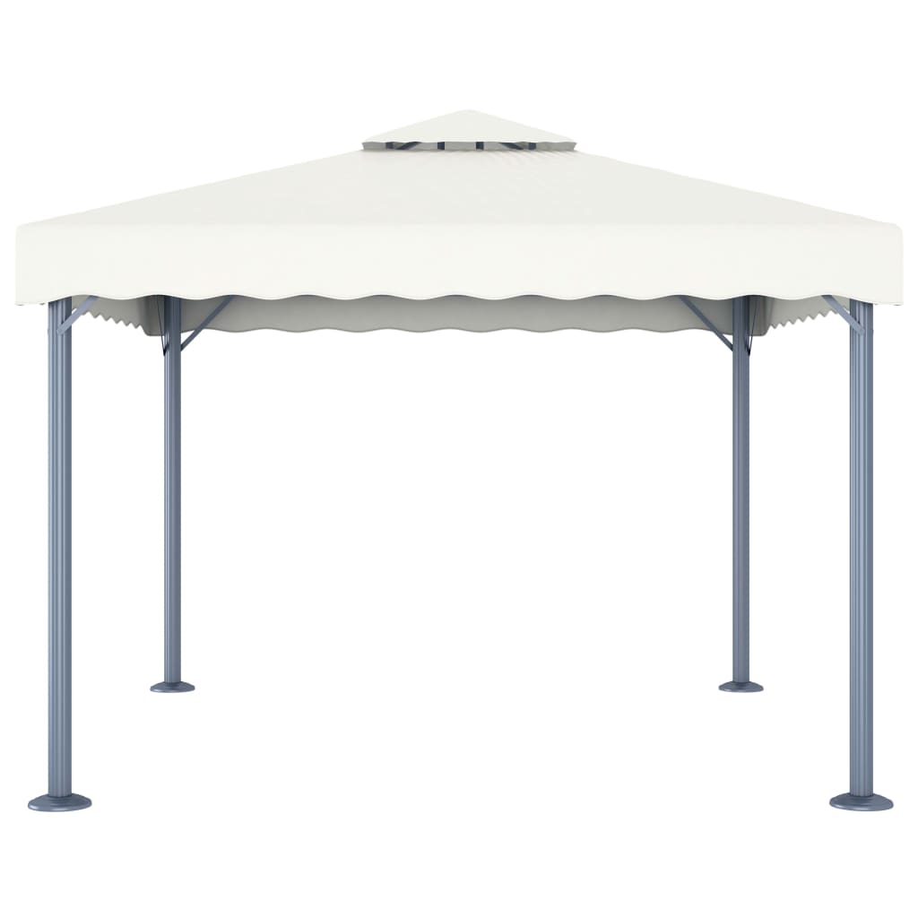 vidaXL Gazebo | Cream | Aluminium | 300x300 cm | UV-resistant materials | Gazebo