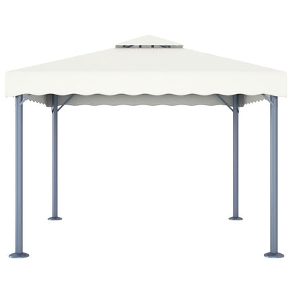 vidaXL Gazebo | Cream | Aluminium | 300x300 cm | UV-resistant materials | Gazebo