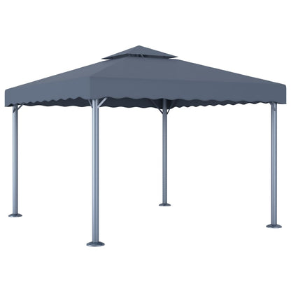vidaXL Gazebo | Anthracite | Aluminium, Steel, Oxford Fabric | Large