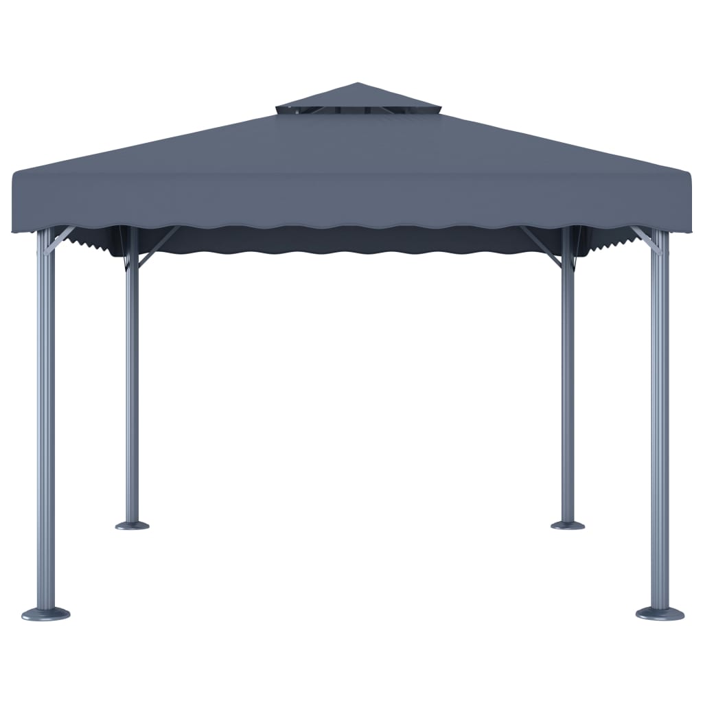 vidaXL Gazebo | Anthracite | Aluminium, Steel, Oxford Fabric | Large