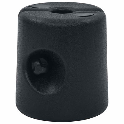 47689 vidaXL Gazebo Weights 4 pcs PE Black