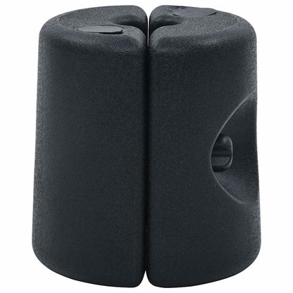 47689 vidaXL Gazebo Weights 4 pcs PE Black