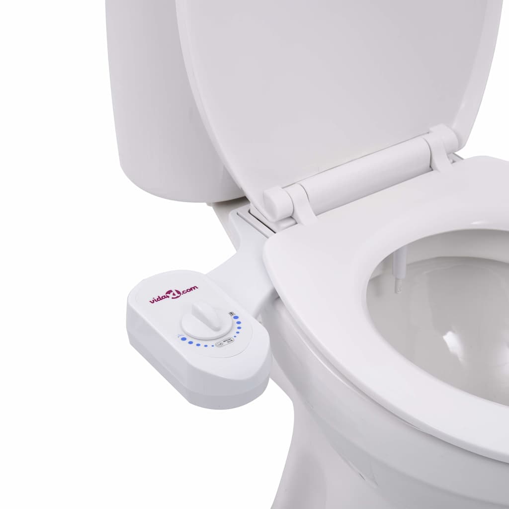 145290 vidaXL Bidet Toilet Seat Attachment Single Nozzle