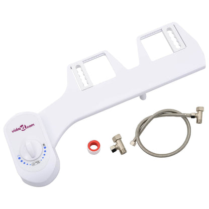 145290 vidaXL Bidet Toilet Seat Attachment Single Nozzle