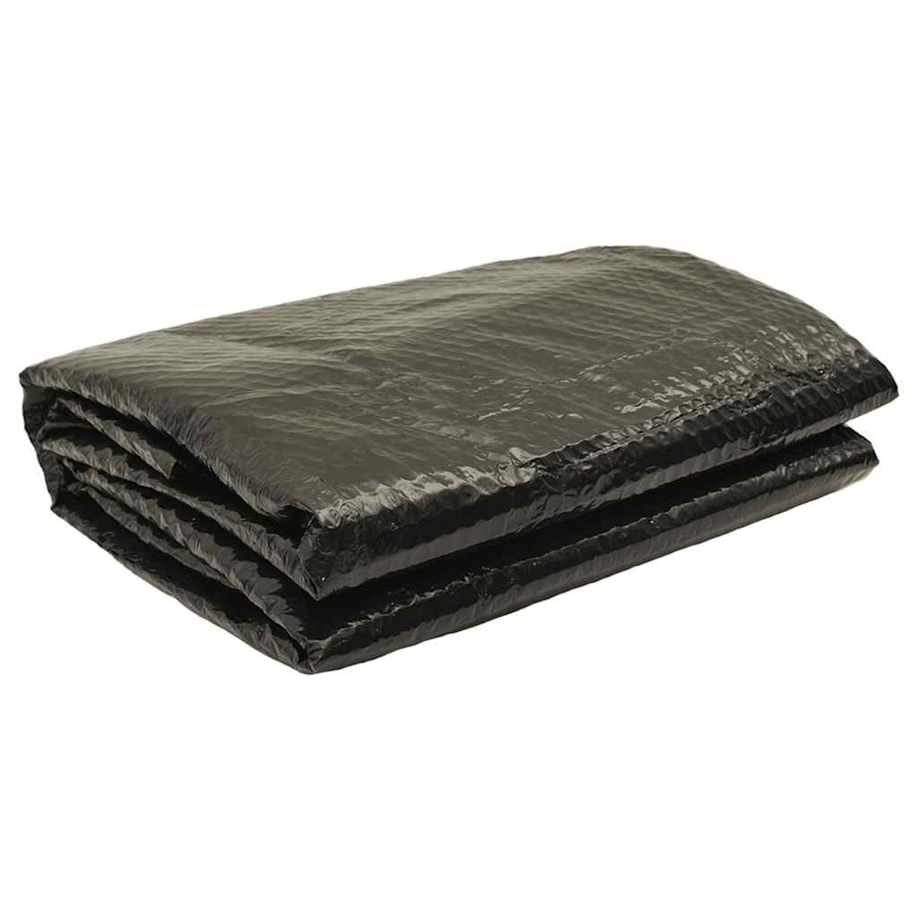 vidaXL Pool Cover | Black | Polyethylene (PE) | 250 cm diameter