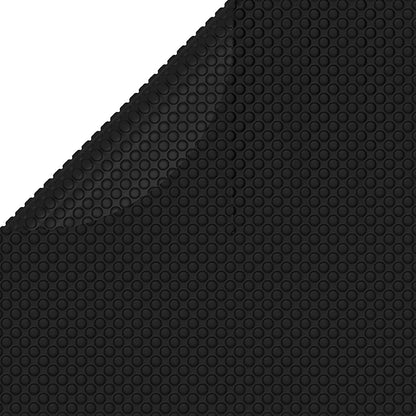 vidaXL Pool Cover | Black | Polyethylene (PE) | 250 cm diameter