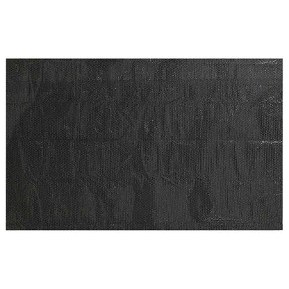 vidaXL Pool Cover Black 450x220 cm PE