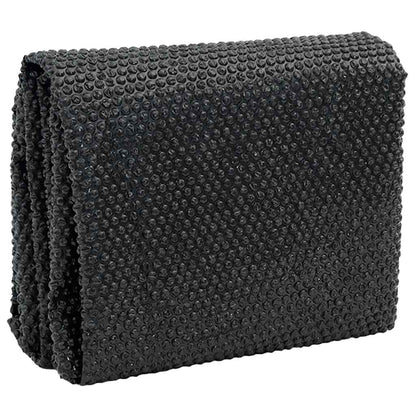 vidaXL Pool Cover | Black | Polyethylene with air chambers | 400 x 200 cm