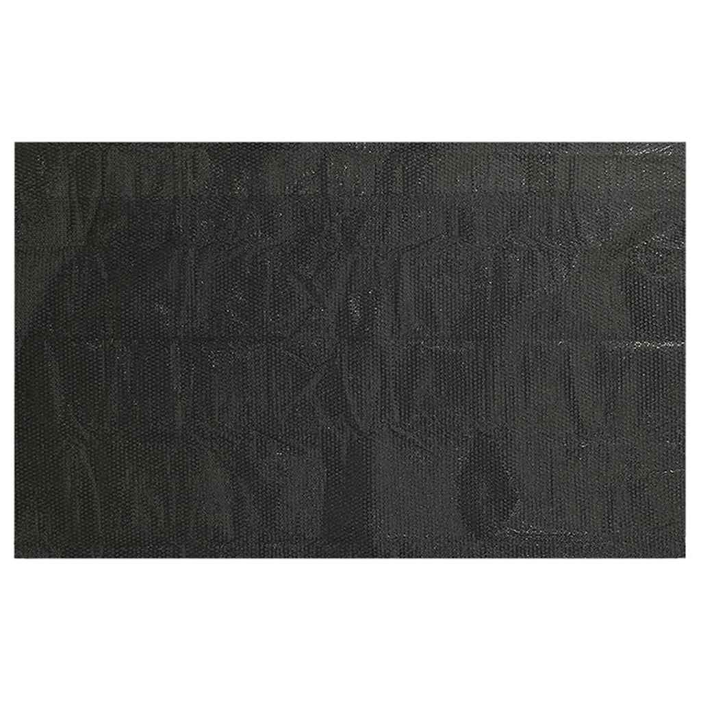 vidaXL Pool Cover | Black | Polyethylene with air chambers | 400 x 200 cm