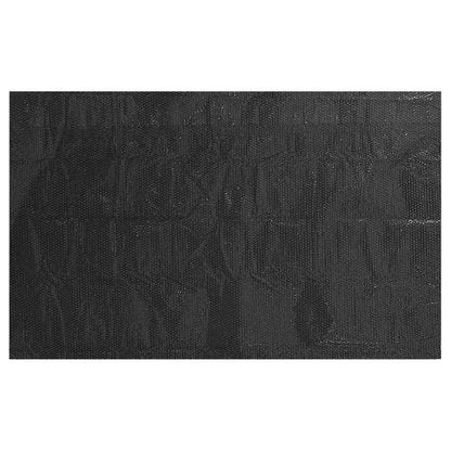 vidaXL Pool Cover | Black | Polyethylene | 600x300 cm | Lightweight | Pool Cover