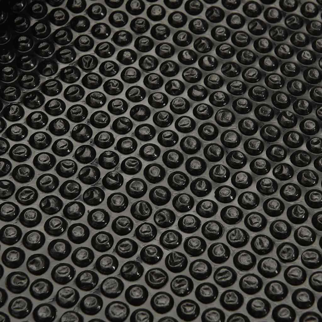 vidaXL Pool Cover | Black | Polyethylene | 600x300 cm | Lightweight | Pool Cover
