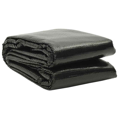vidaXL Pool Cover | Black | Polyethylene | 488 x 244 cm | Lightweight