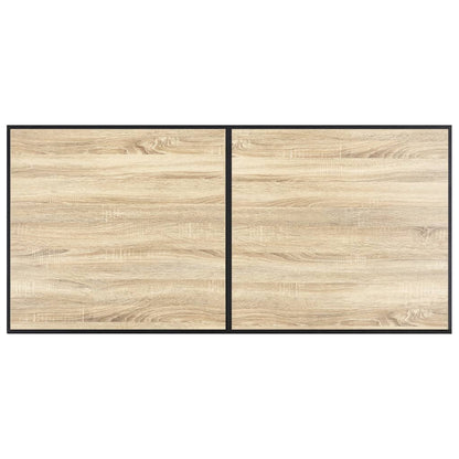 vidaXL Dining Table Oak 160x80x75 cm MDF