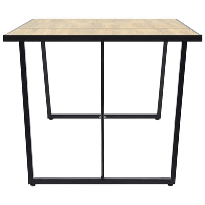 vidaXL Dining Table Oak 200x100x75 cm MDF