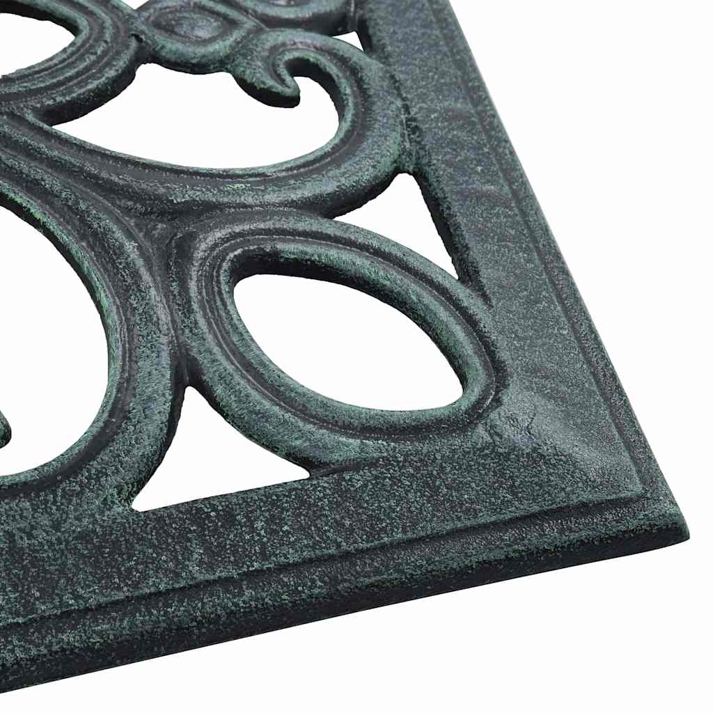 vidaXL Umbrella Base Green 12 kg 49 cm Cast Iron