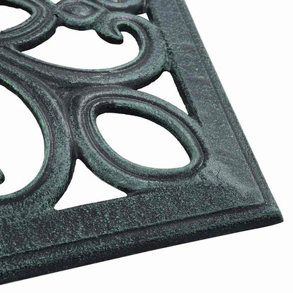 vidaXL Umbrella Base Green 12 kg 49 cm Cast Iron