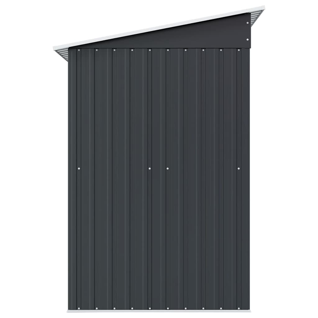 vidaXL Garden Shed Anthracite Steel