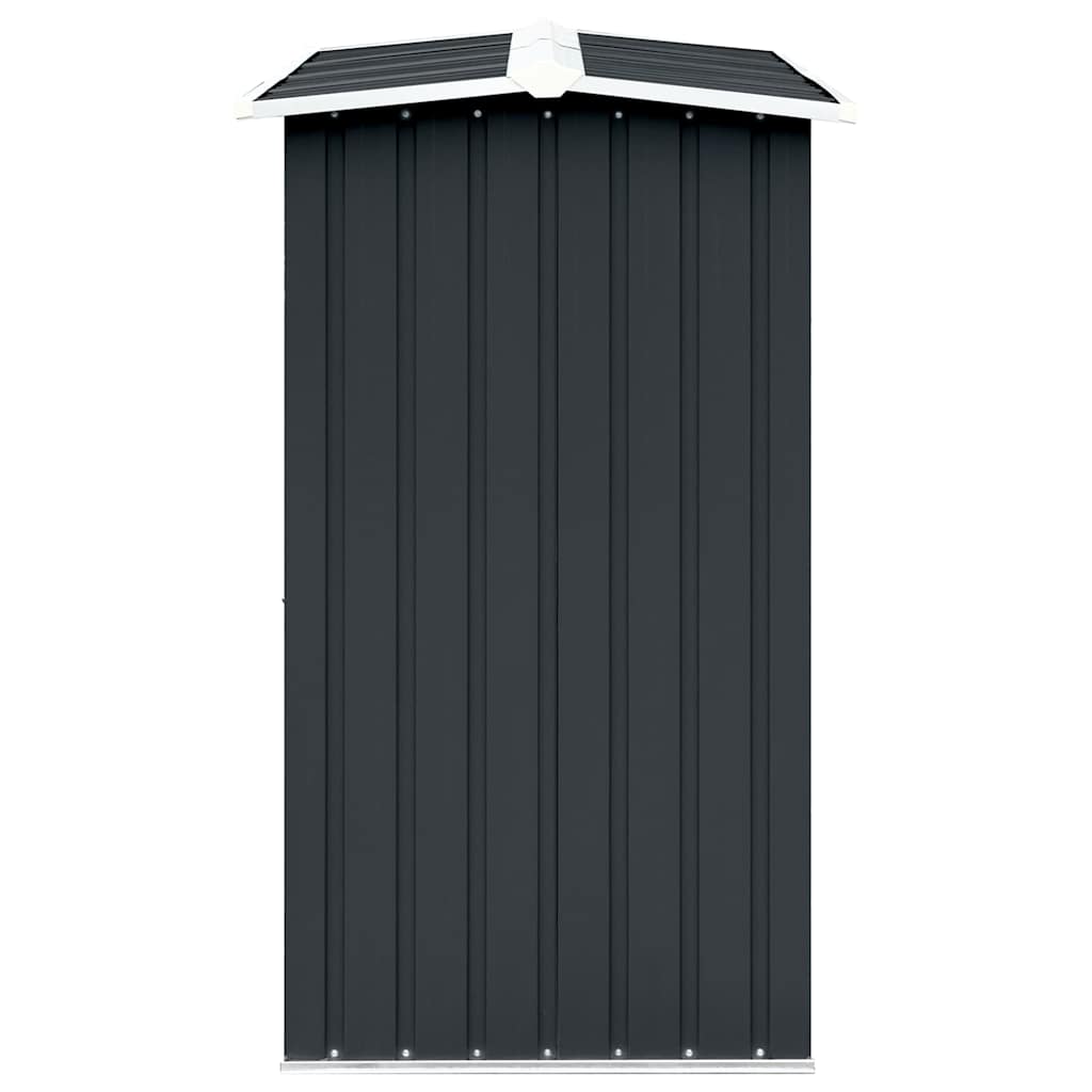 vidaXL Garden Log Storage Shed 330x92x153 cm Anthracite