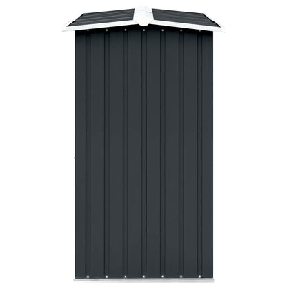vidaXL Garden Log Storage Shed 330x92x153 cm Anthracite